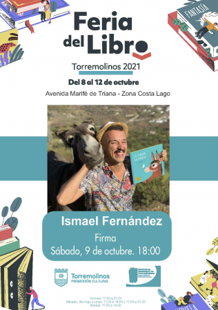 Firma de libros con Ismael Fernández - La burrita Baldomera