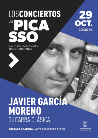 Concierto de Guitarra Clásica de Javier García Moreno