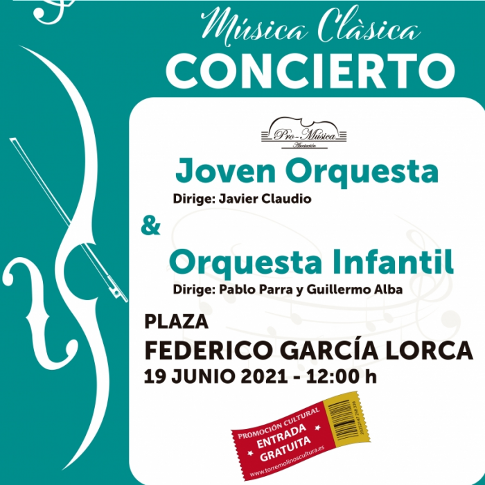 La Joven Orquesta Promúsica de Málaga ofrece un ‘Concierto por la Paz’ este sábado en Torremolinos