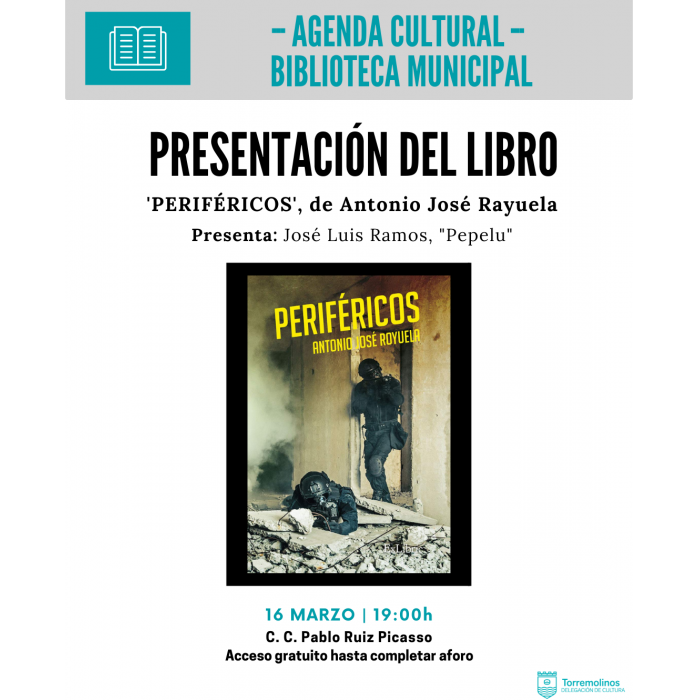 El CNI llega a Torremolinos con la presentación de la novela 'Periféricos'