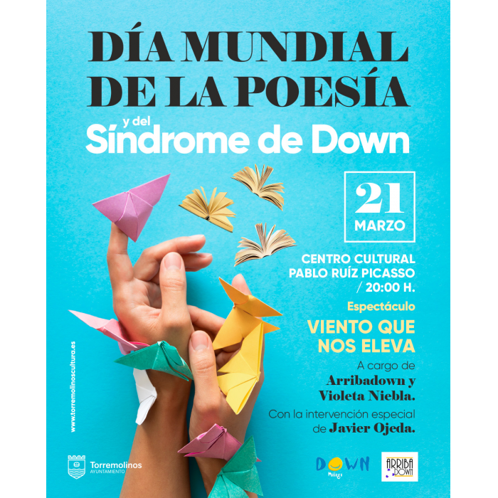 Torremolinos conmemora el Día Mundial de la Poesía y Síndrome de Down con el recital 'Viento que nos eleva'