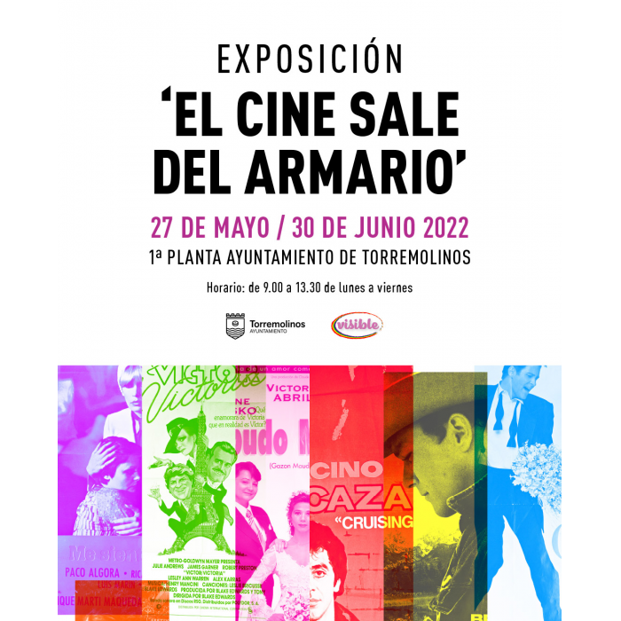 La muestra de carteles ‘El cine sale del armario’ estará en el Ayuntamiento de Torremolinos hasta el próximo 30 de junio