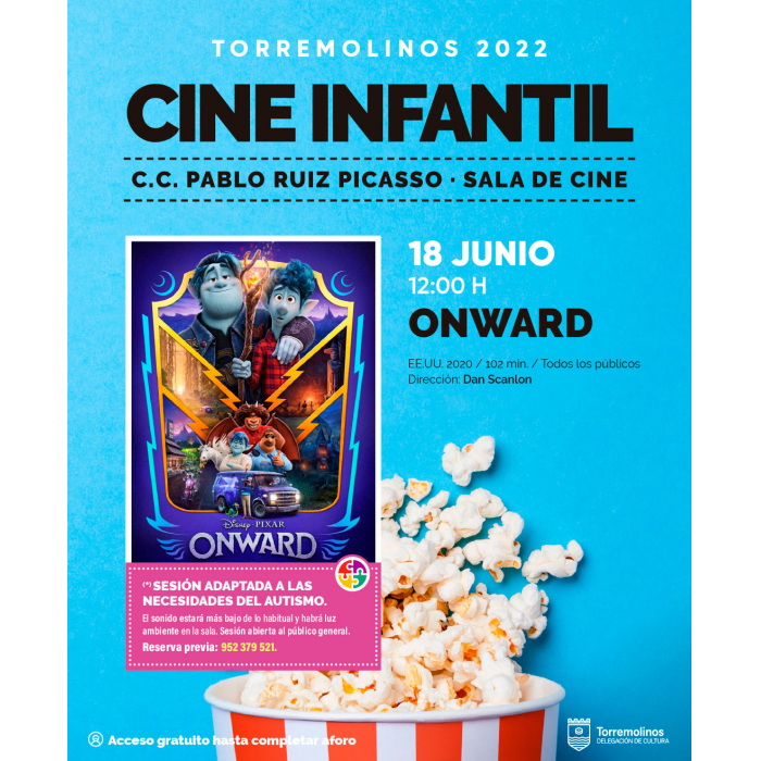 El próximo 18 de junio llega al ciclo de Cine Infantil la película 'Onward'