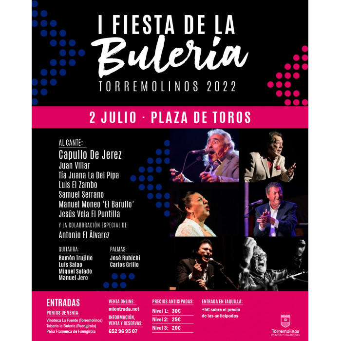 ‘El Capullo de Jerez’ cantará en la Plaza de Toros de Torremolinos el próximo 2 de julio