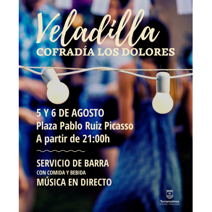 La Cofradía de los Dolores celebra su tradicional veladilla de agosto