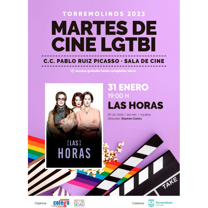 ‘Las Horas’ protagonizada por Meryl Streep, Nicole Kidman y Julianne Moore, se proyectará dentro del ciclo de cine LGTBI