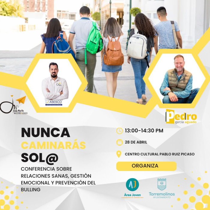 El Centro Cultural acogerá una charla-coloquio dirigida a jóvenes, familias y docentes