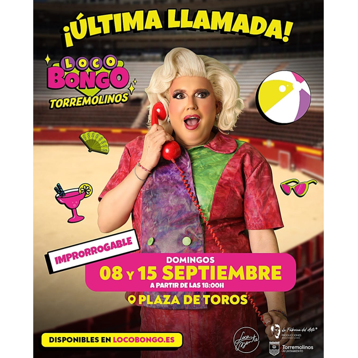 El espectáculo ‘Loco Bongo’ tendrá dos sesiones extra para despedir el verano