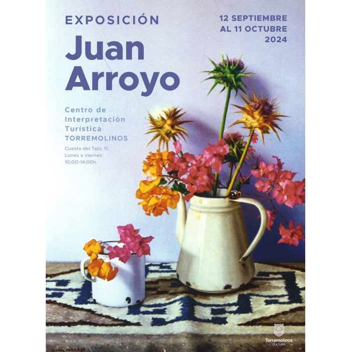 Torremolinos acoge del 12 de septiembre al 11 de octubre la exposición de Juan Arroyo