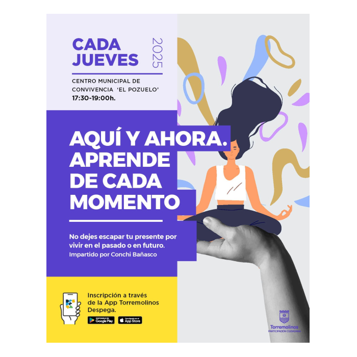 El taller motivacional ‘Aquí y ahora. Aprende de cada momento’ continúa en 2025