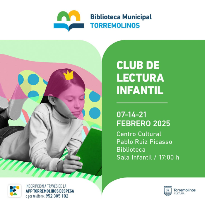 Los más pequeños podrán seguir disfrutando del Club de lectura infantil durante el mes de febrero