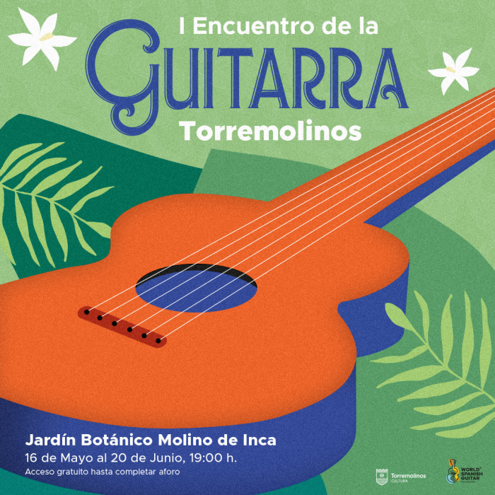 El I Encuentro de la Guitarra de Torremolinos se celebrará en el Jardín Botánico Molino de Inca