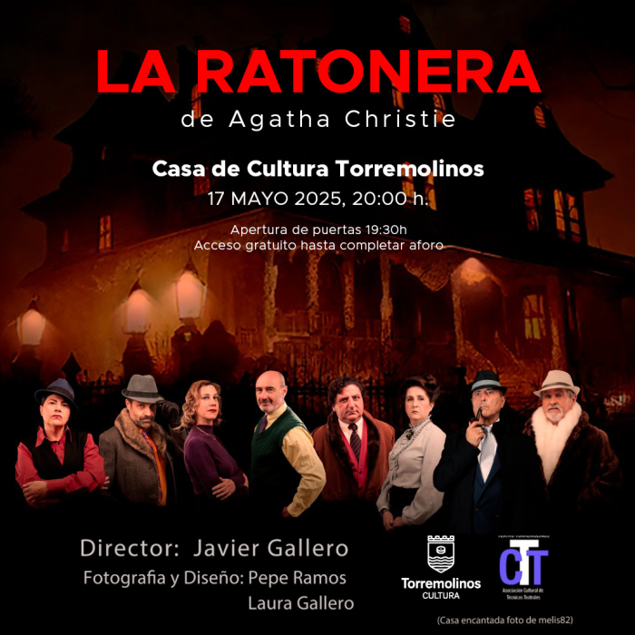 La Casa de la Cultura acoge la representación de la obra ‘La Ratonera’