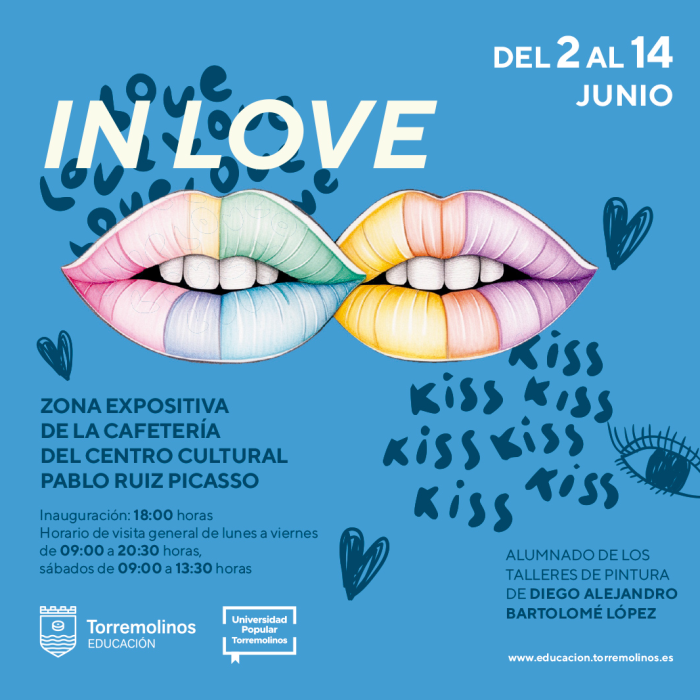 La exposición ‘In love’ permitirá disfrutar de obras de parte del alumnado del taller de pintura de la UPT