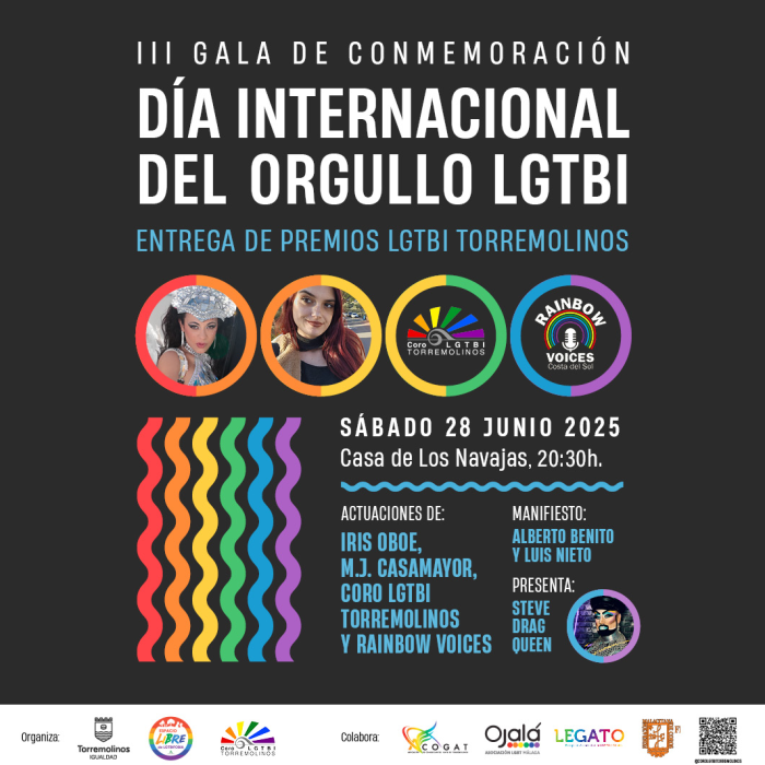 La Casa de los Navajas acogerá la III Gala del Día Internacional del Orgullo LGTBI en Torremolinos