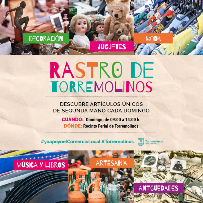 Los domingos, visita el Rastro de Torremolinos