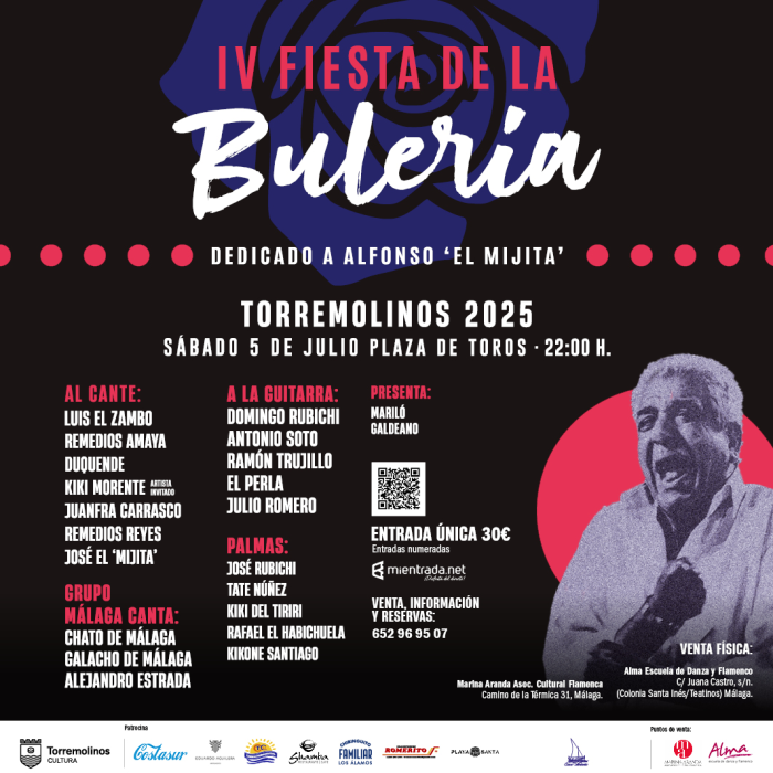 Luis el Zambo, Remedios Amaya y Duquende, entre otros artistas, se podrán disfrutar en la IV Fiesta de la Bulería