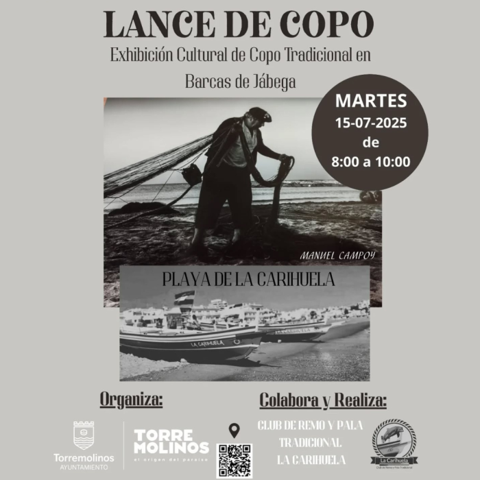 Torremolinos acogerá una tirada del copo simbólica en el marco de celebración de las fiestas por la Virgen del Carmen