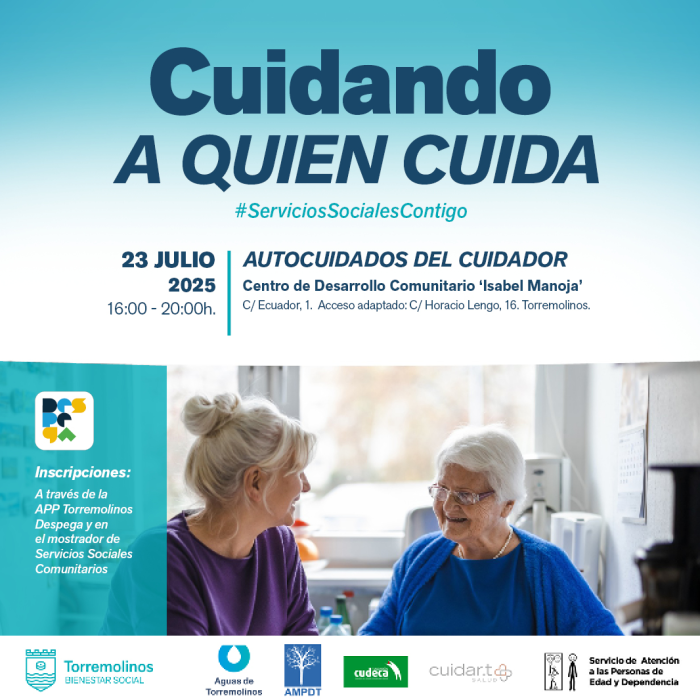 El Ayuntamiento de Torremolinos imparte el taller gratuito 'Autocuidados del cuidador'