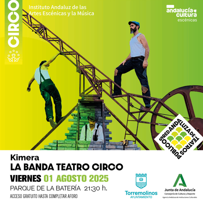 El espectáculo de circo ‘Kimera’ se podrá disfrutar en el Parque de la Batería