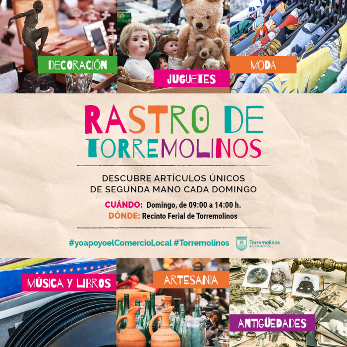 Los domingos, visita el Rastro de Torremolinos