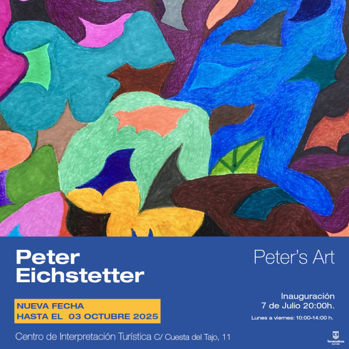 La exposición ‘Peter’s Art’ amplía sus visitas hasta el próximo 3 de octubre