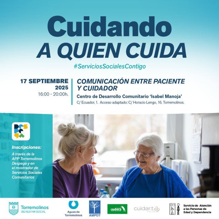 El Ayuntamiento de Torremolinos imparte el taller gratuito ‘Comunicación entre paciente y cuidador’