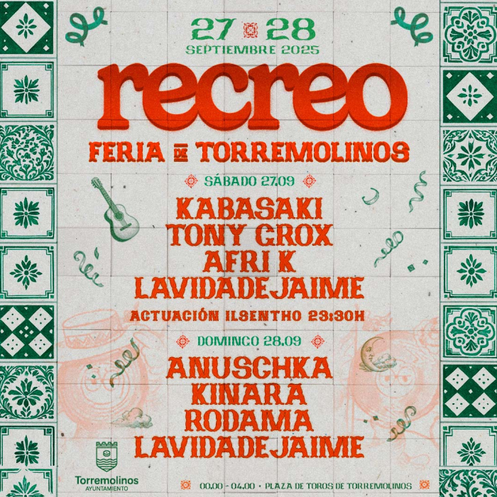 Los jóvenes tendrán un espacio en la Feria de Torremolinos para disfrutar del festival RECREO