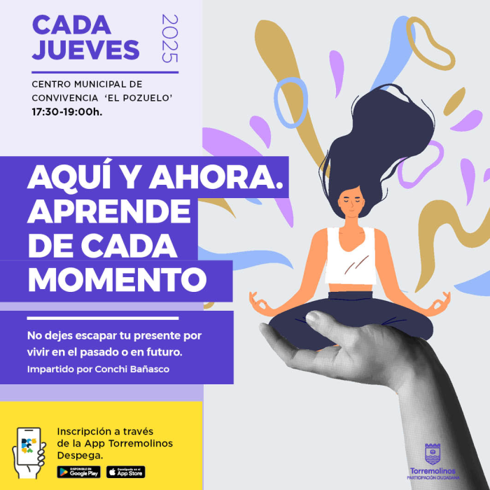 El taller motivacional ‘Aquí y ahora. Aprende de cada momento’ tendrá sus primeras sesiones tras el parón vacacional