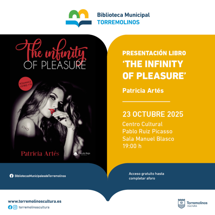 Patricia Artés presenta en Torremolinos su libro ‘The Infinity of Pleasure’