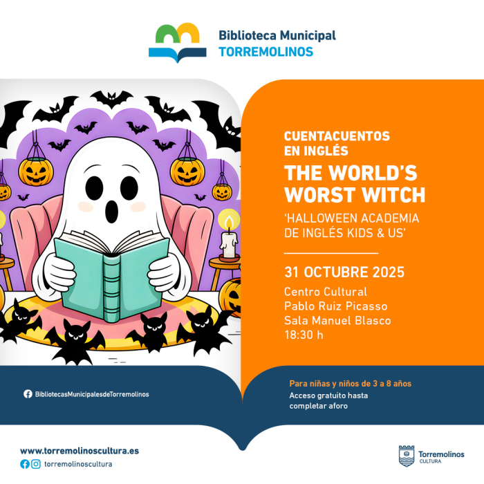 Los más pequeños podrán disfrutar de un Storytime de Halloween