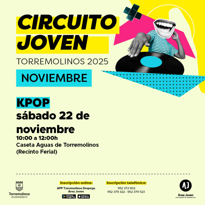 Los jóvenes podrán participar de forma gratuita en una masterclass de K-pop dentro del programa del Circuito Joven