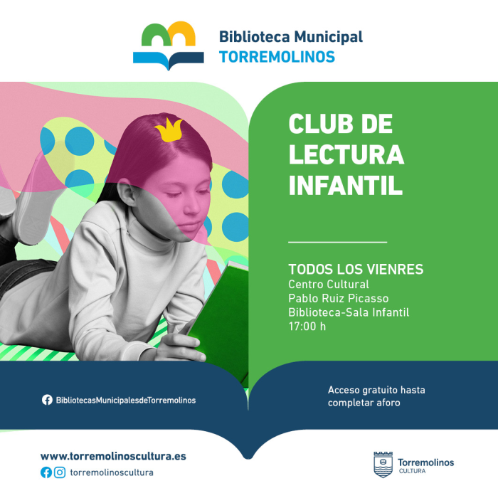 Este mes de febrero se retoma el Club de Lectura Infantil