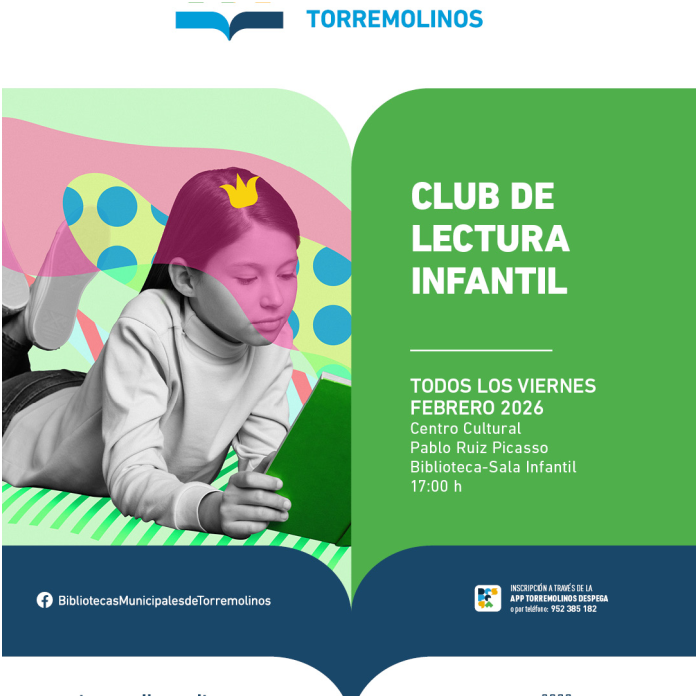 Este mes de febrero se retoma el Club de Lectura Infantil