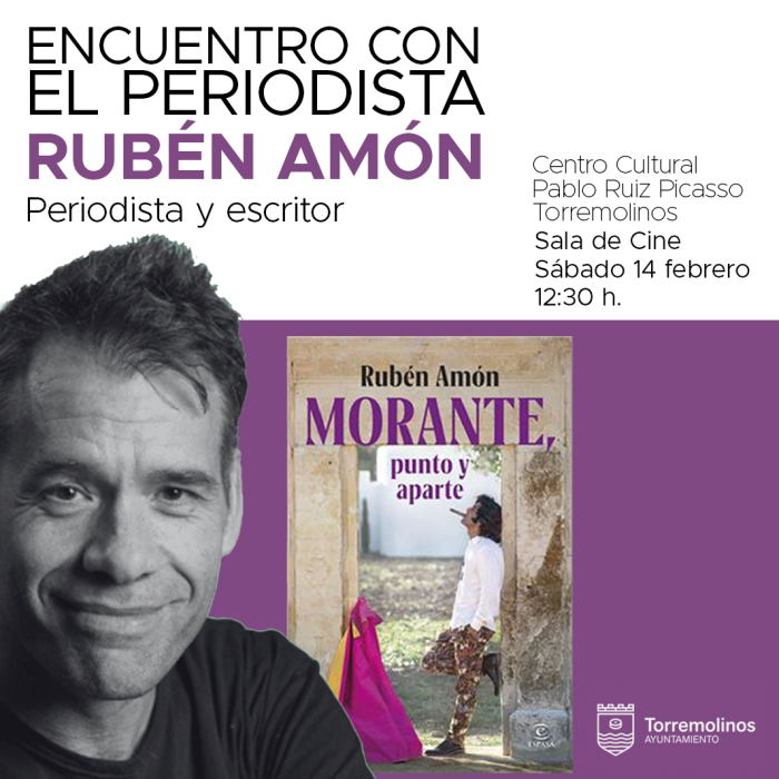 El Centro Cultural Pablo Ruiz Picasso acoge un encuentro con el periodista Rubén Amón