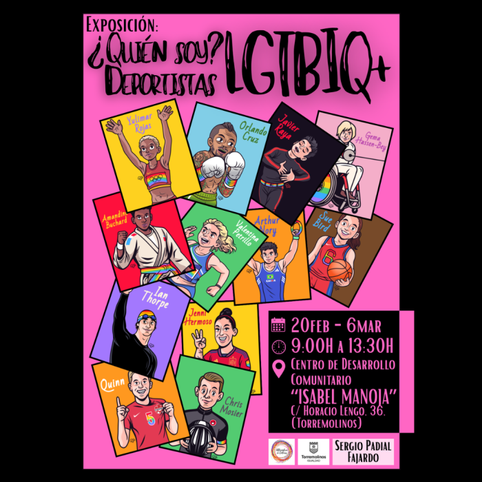 Torremolinos acoge una exposición por el Día Mundial contra la LGTBIfobia en el Deporte