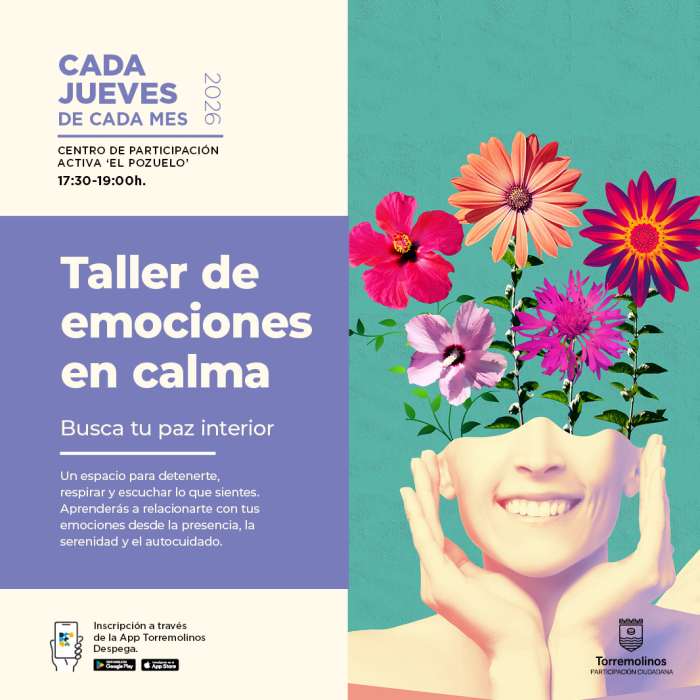 El taller de emociones en calma continúa este mes de marzo