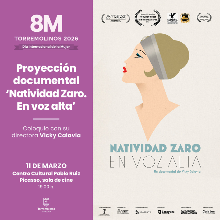  El Centro Cultural acogerá la proyección de un documental dentro de la programación del Mes de la Mujer