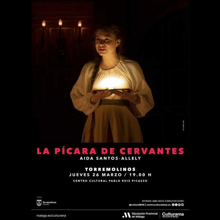 El telón del Centro Cultural Pablo Ruiz Picasso se abre para la representación de ‘La pícara de Cervantes’  