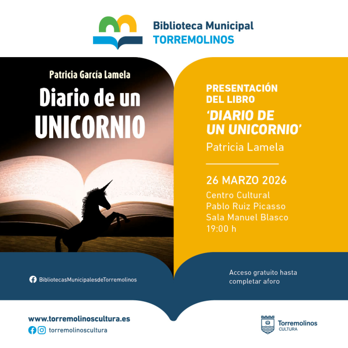 Torremolinos acoge la presentación del libro ‘Diario de un unicornio’ y de un taller relacionado