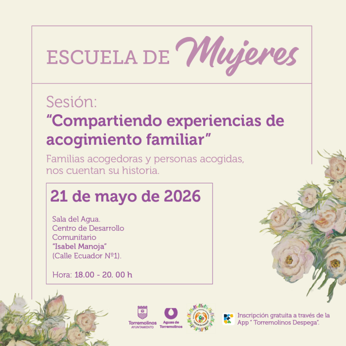 La Escuela de Mujeres programa una sesión en mayo sobre acogimiento familiar