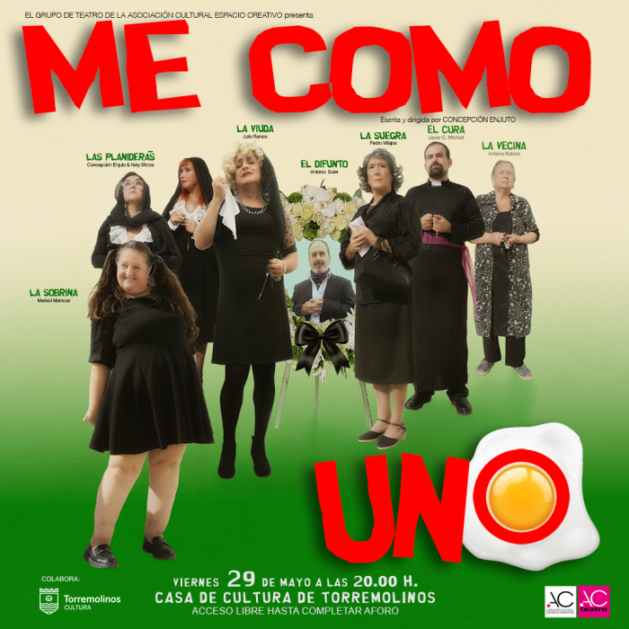 La Asociación Cultural Espacio Creativo presenta en Torremolinos la obra teatral ‘Me como uno’