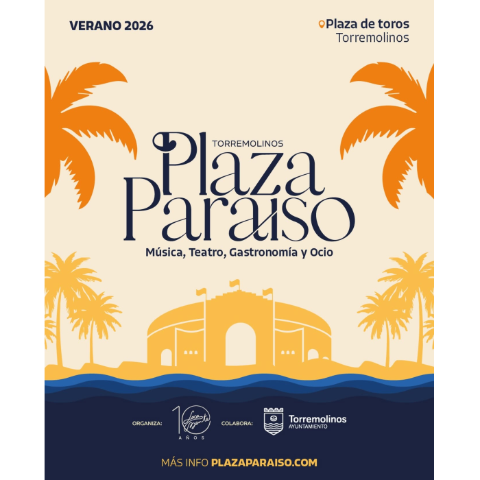 La Plaza de Toros de Torremolinos se transforma en el gran epicentro del ocio estival con Plaza Paraíso