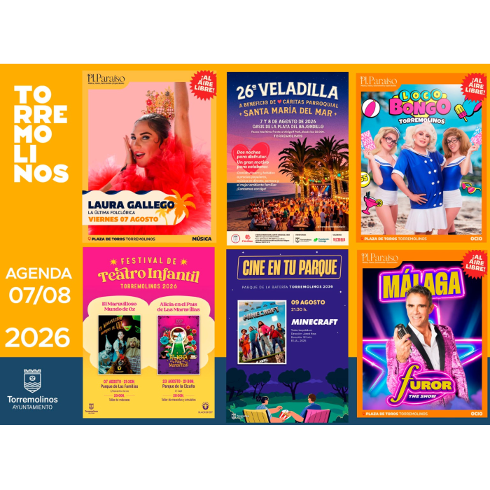 El concierto de Laura Gallego, la Veladilla de Santa María del Mar y cine en el Parque de La Batería entre las propuestas del fin de semana