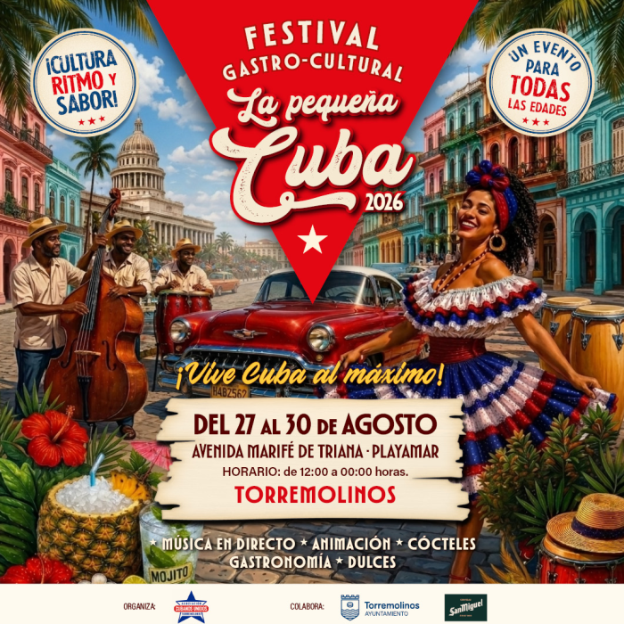El Paseo Marifé de Triana acoge el festival gastro cultural ‘La pequeña Cuba’