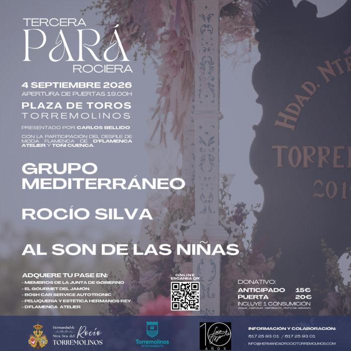 La Hermandad del Rocío de Torremolinos organiza la tercera Pará Rociera