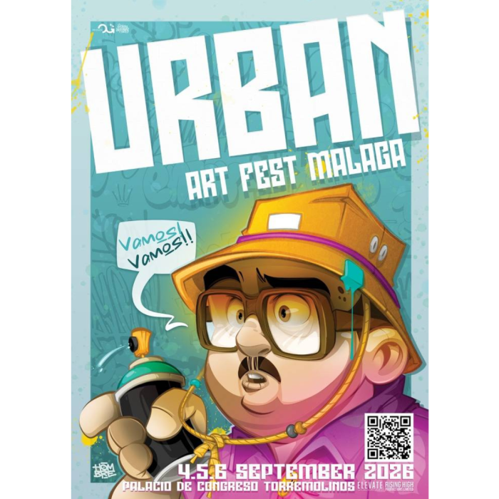 Arte, tinta, música y cultura urbana en el ‘Urban Art Fest Málaga’