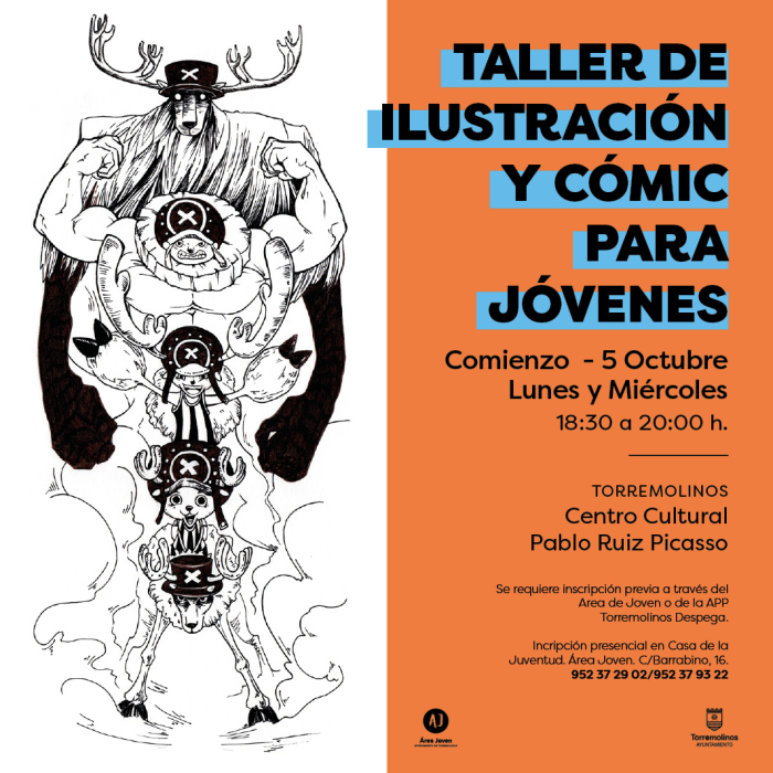 Los jóvenes podrán participar en un nuevo taller gratuito de ilustración y cómic
