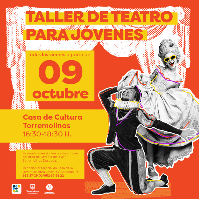 Torremolinos organiza un nuevo taller de teatro gratuito para jóvenes