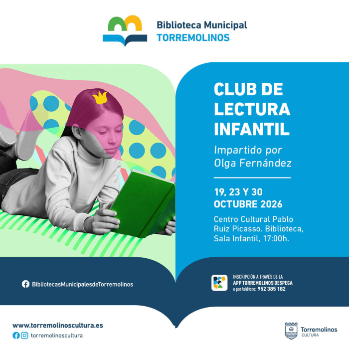 El Club de Lectura Infantil retoma sus sesiones este mes de octubre